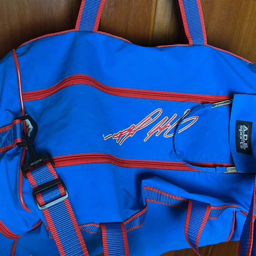 NASCAR Jeff Gordon DuPont 24 Colorful Racing-Themed duffle bag